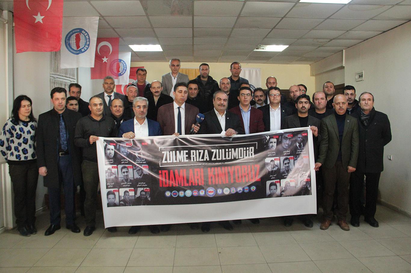 "Zulme rıza göstermek zulümdür" "Zulme rıza göstermek zulümdür"